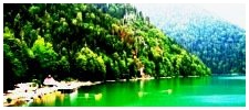 Рица, озеро в Абхазии
